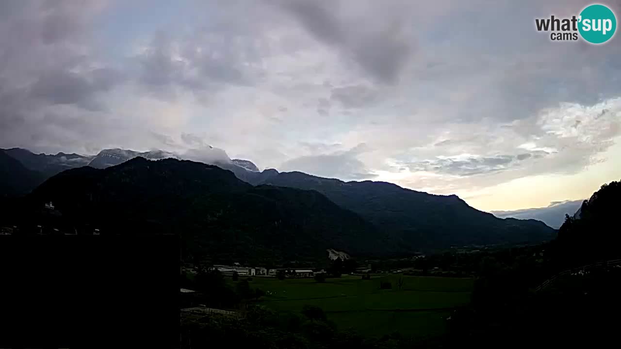 Livecam Caporetto – Parapendio atterraggio e partenza Ozben