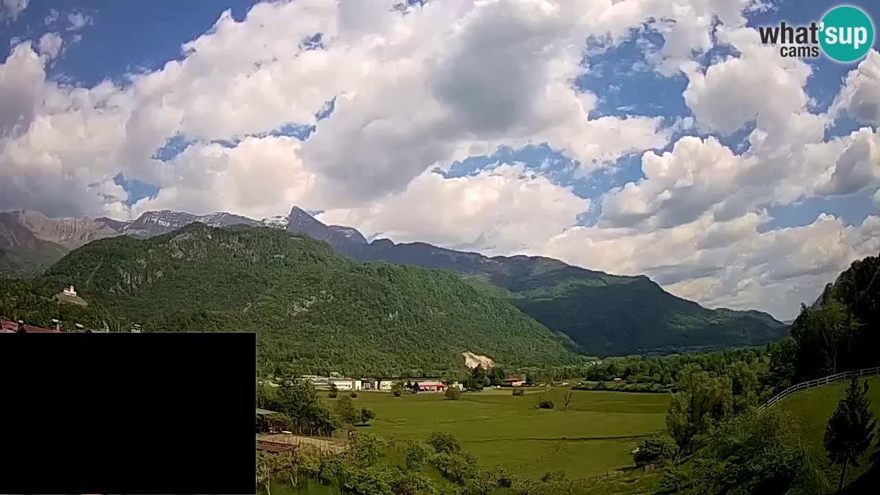 Livecam Caporetto – Parapendio atterraggio e partenza Ozben
