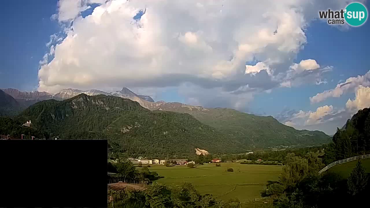 Livecam Caporetto – Parapendio atterraggio e partenza Ozben