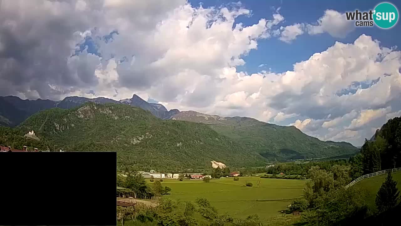Livecam Caporetto – Parapendio atterraggio e partenza Ozben