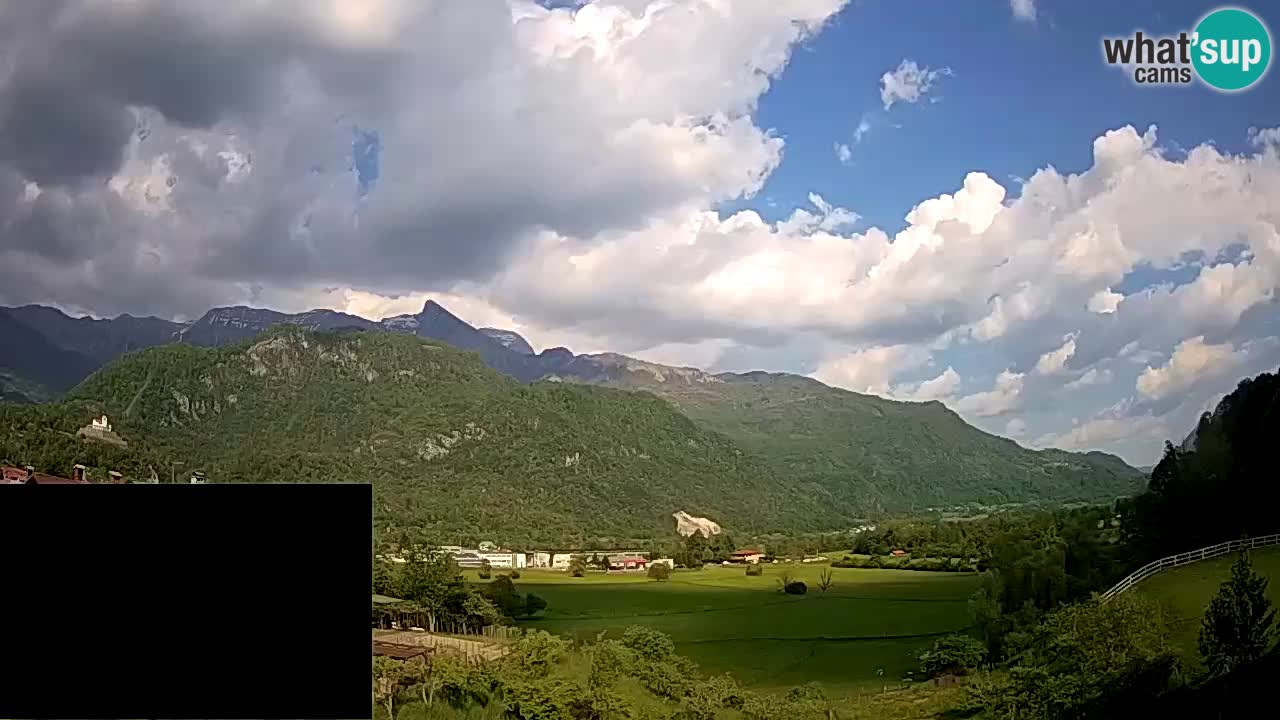 Livecam Caporetto – Parapendio atterraggio e partenza Ozben