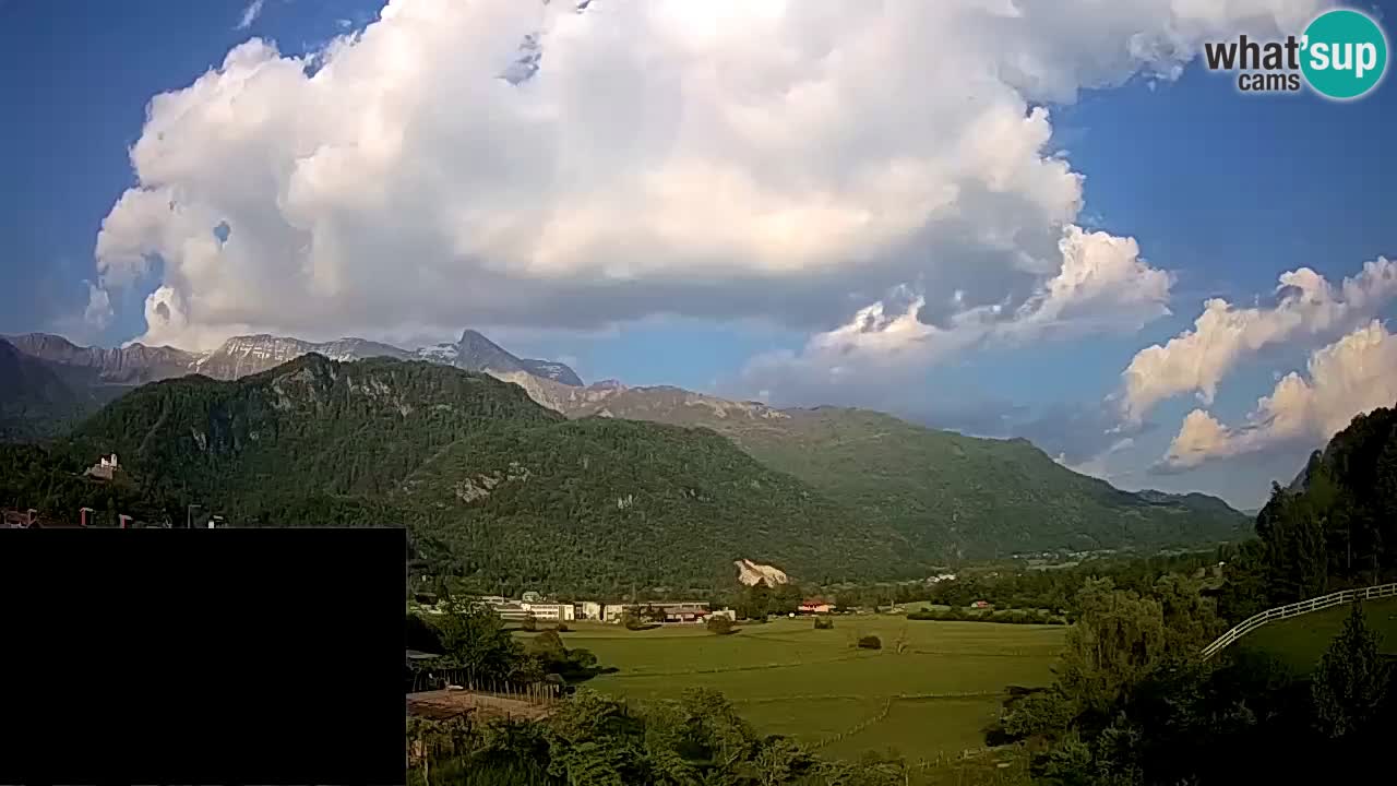 Livecam Caporetto – Parapendio atterraggio e partenza Ozben