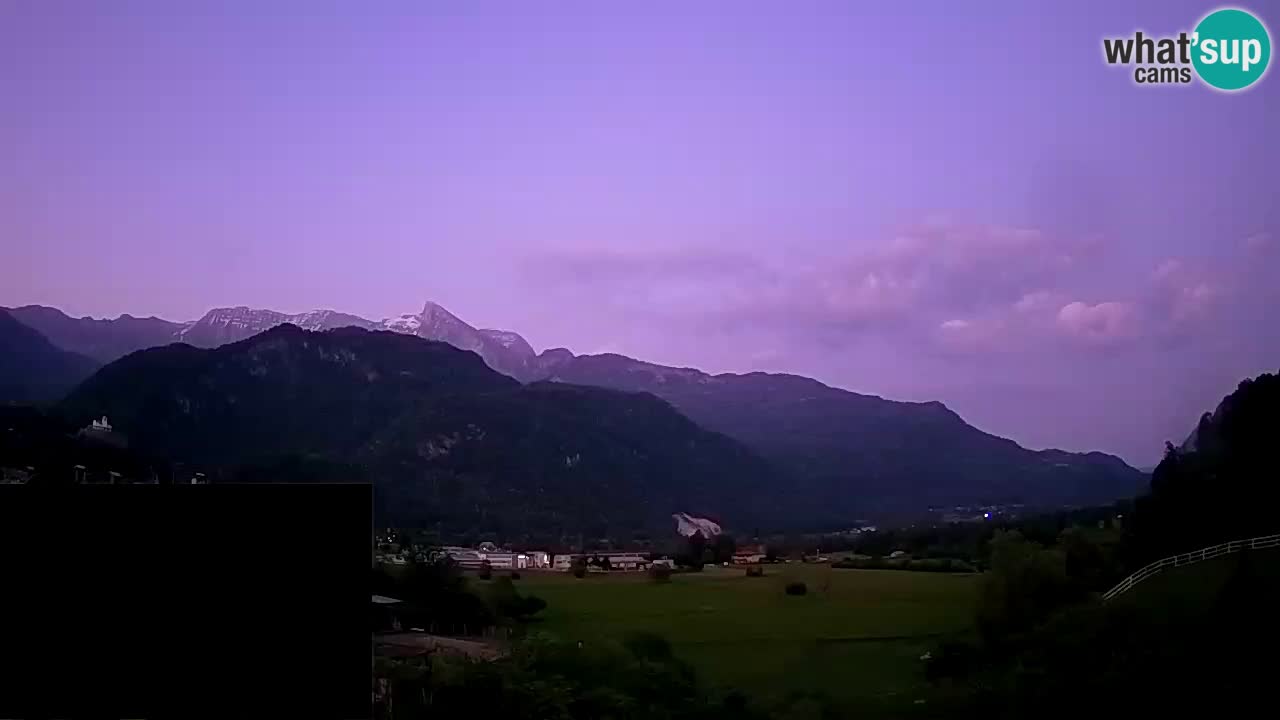 Livecam Caporetto – Parapendio atterraggio e partenza Ozben