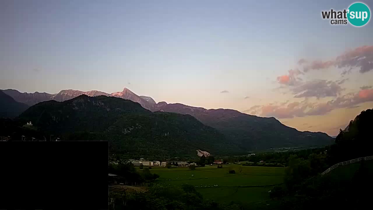 Livecam Caporetto – Parapendio atterraggio e partenza Ozben