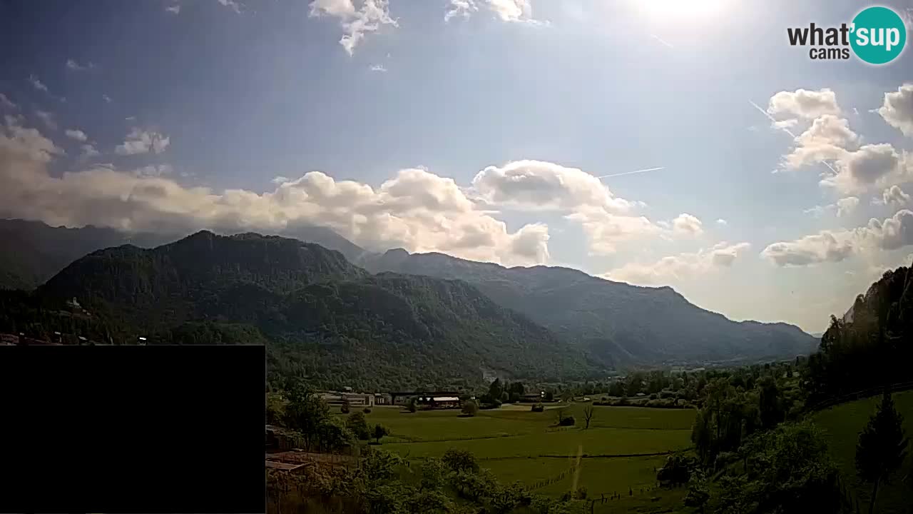 Livecam Caporetto – Parapendio atterraggio e partenza Ozben