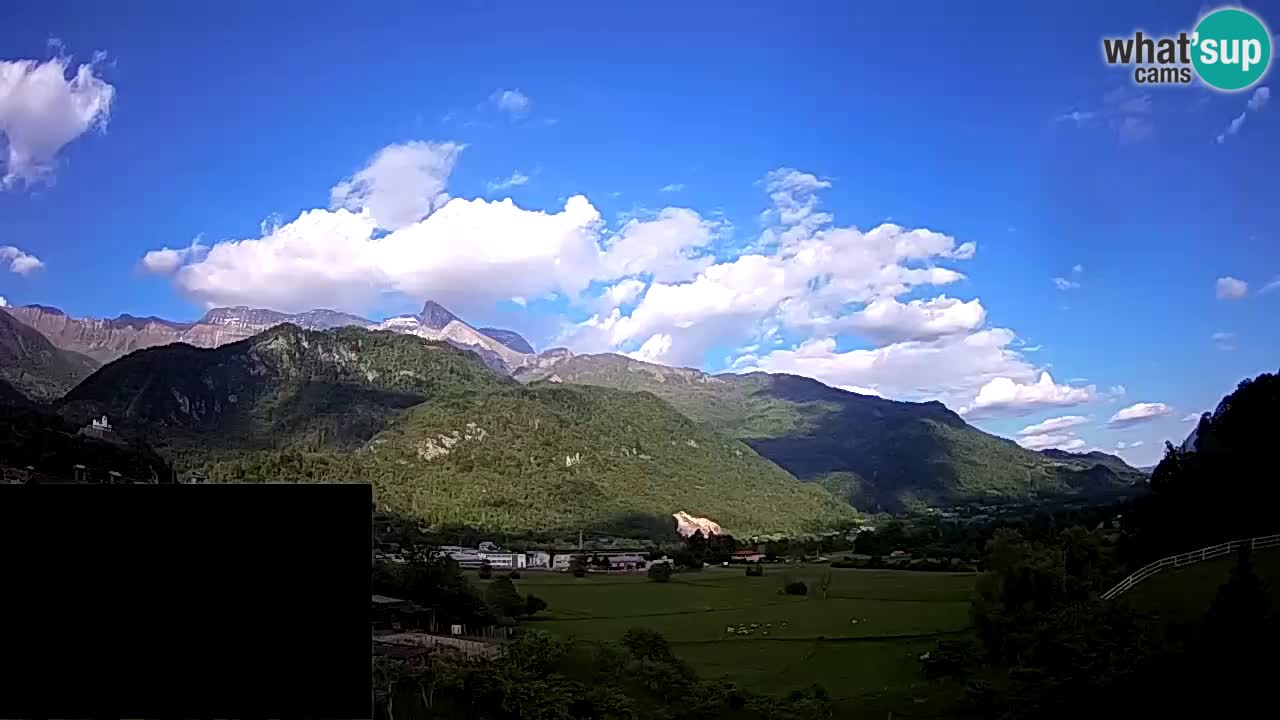 Livecam Caporetto – Parapendio atterraggio e partenza Ozben
