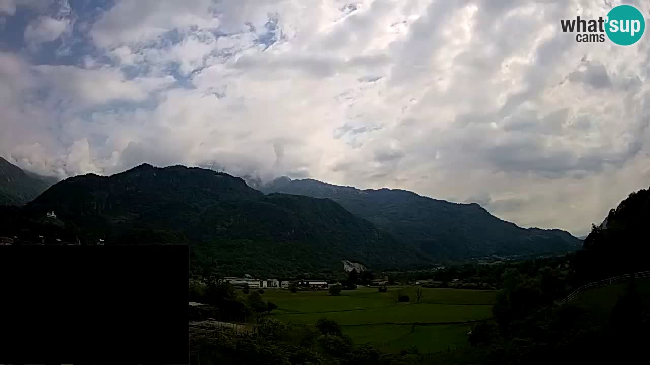 Livecam Caporetto – Parapendio atterraggio e partenza Ozben