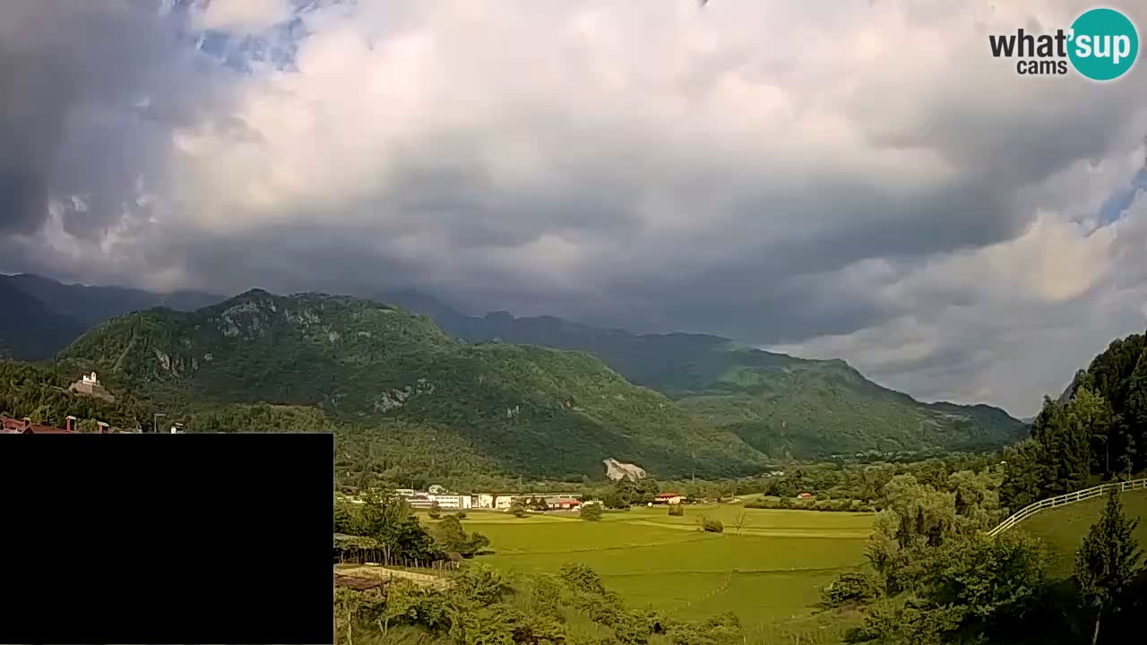 Livecam Caporetto – Parapendio atterraggio e partenza Ozben