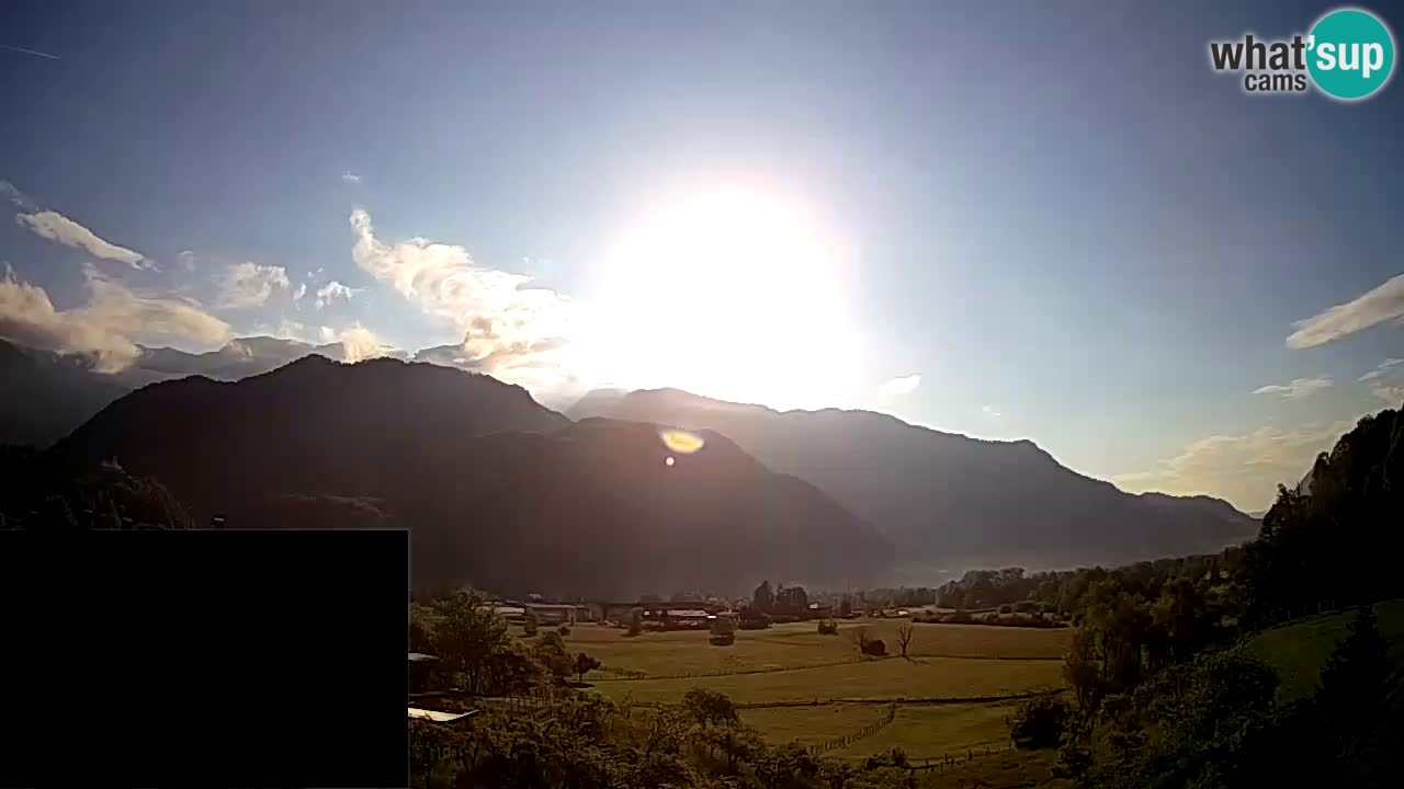 Livecam Caporetto – Parapendio atterraggio e partenza Ozben
