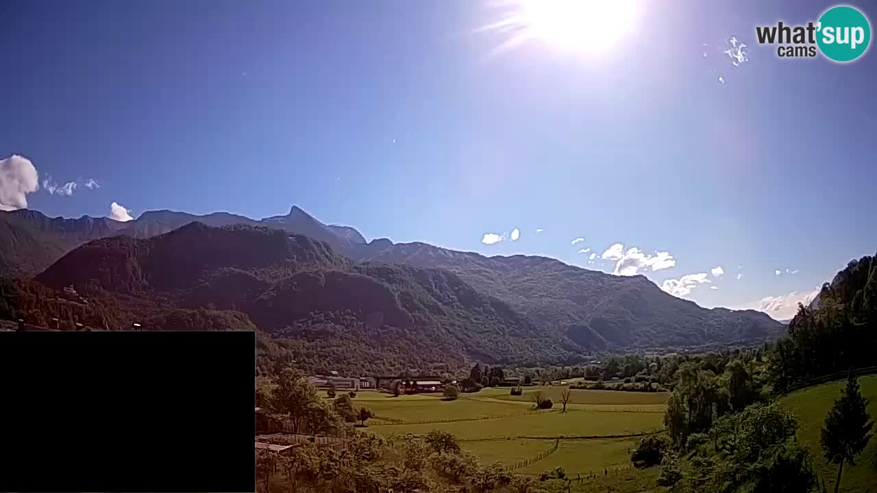 Livecam Caporetto – Parapendio atterraggio e partenza Ozben