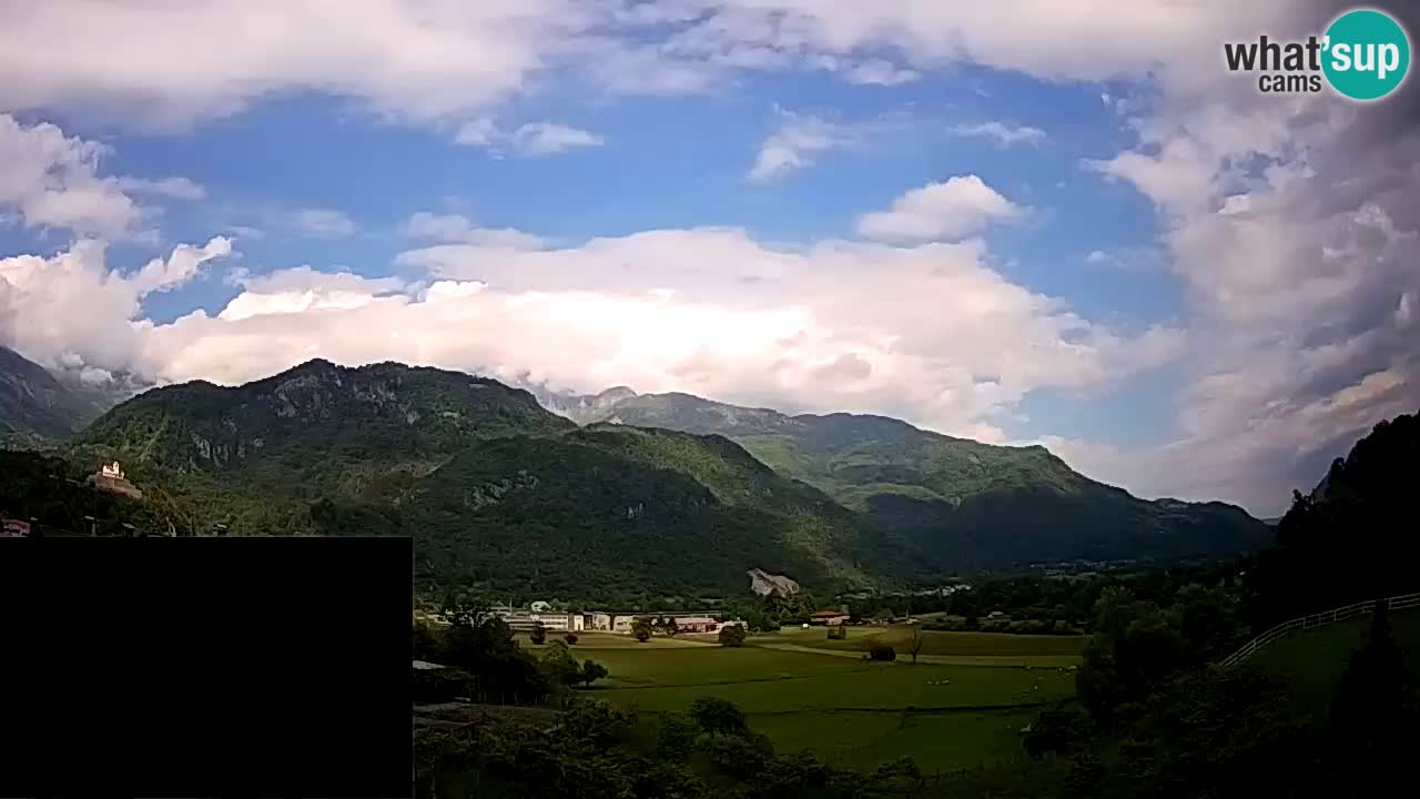 Livecam Caporetto – Parapendio atterraggio e partenza Ozben