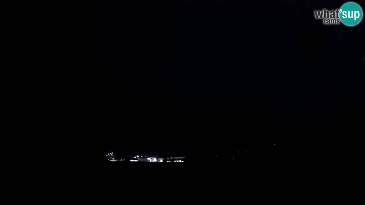 Webcam Kobarid – landing site for sailing paragliders in Kobarid with Ozben takeoff