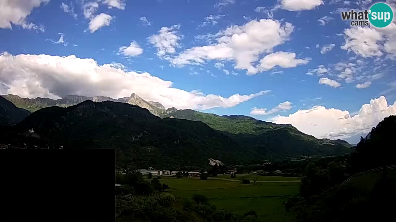 Livecam Caporetto – Parapendio atterraggio e partenza Ozben