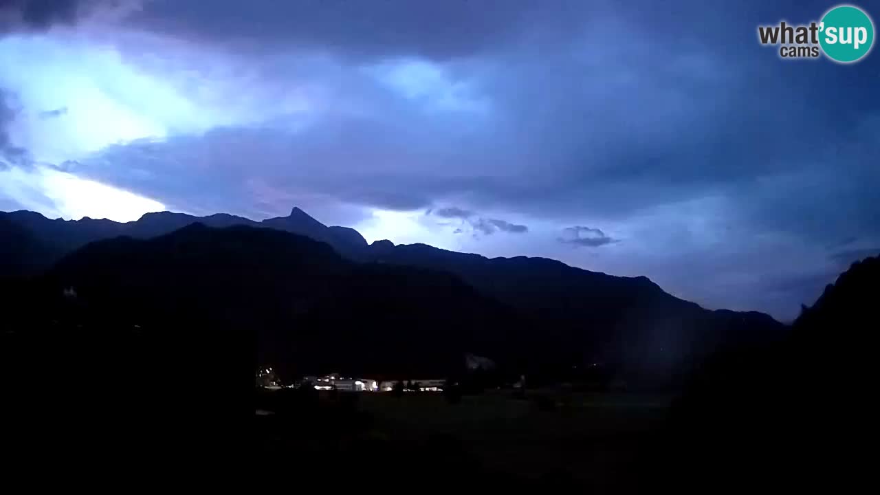 Livecam Caporetto – Parapendio atterraggio e partenza Ozben