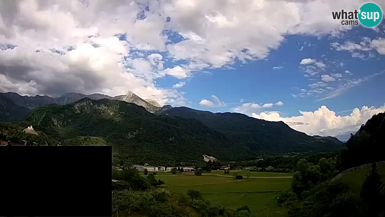 Livecam Caporetto – Parapendio atterraggio e partenza Ozben