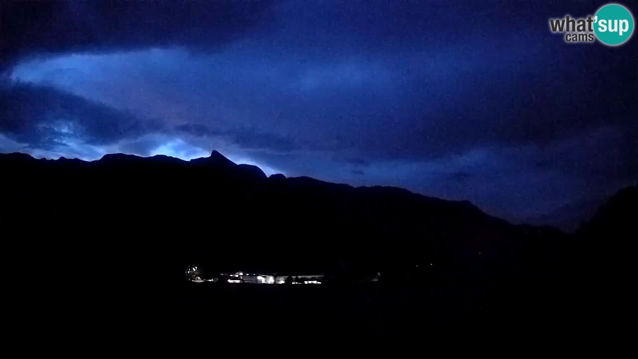 Livecam Caporetto – Parapendio atterraggio e partenza Ozben