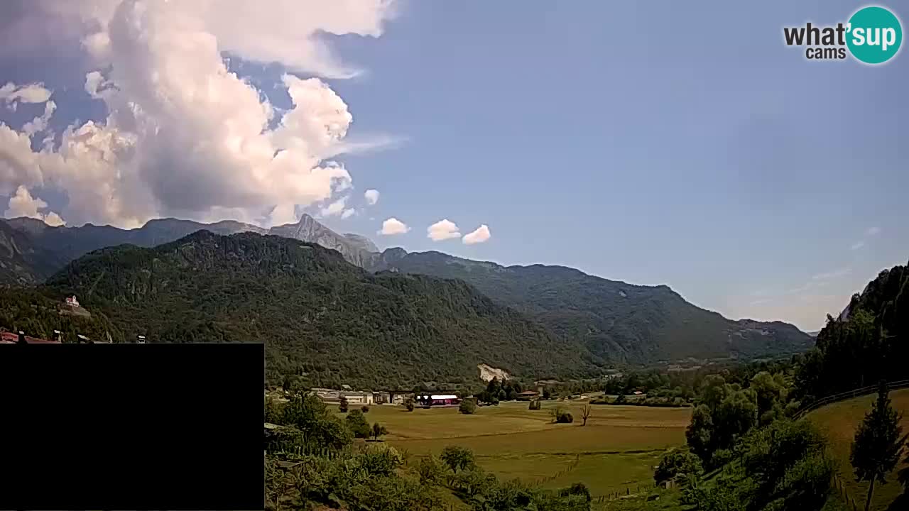 Livecam Caporetto – Parapendio atterraggio e partenza Ozben