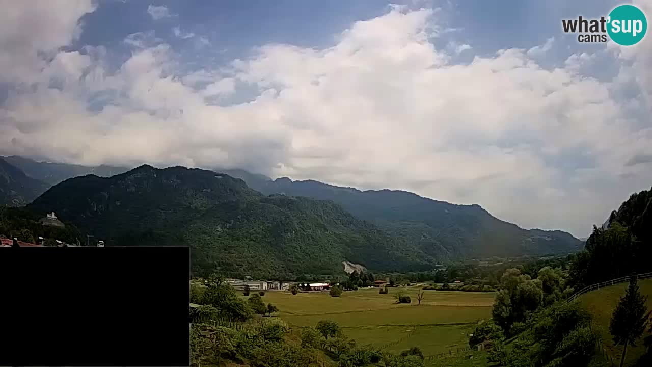 Livecam Caporetto – Parapendio atterraggio e partenza Ozben