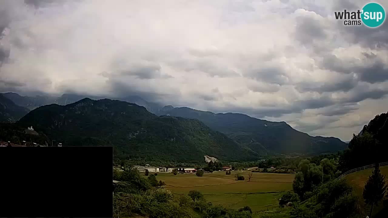 Livecam Caporetto – Parapendio atterraggio e partenza Ozben