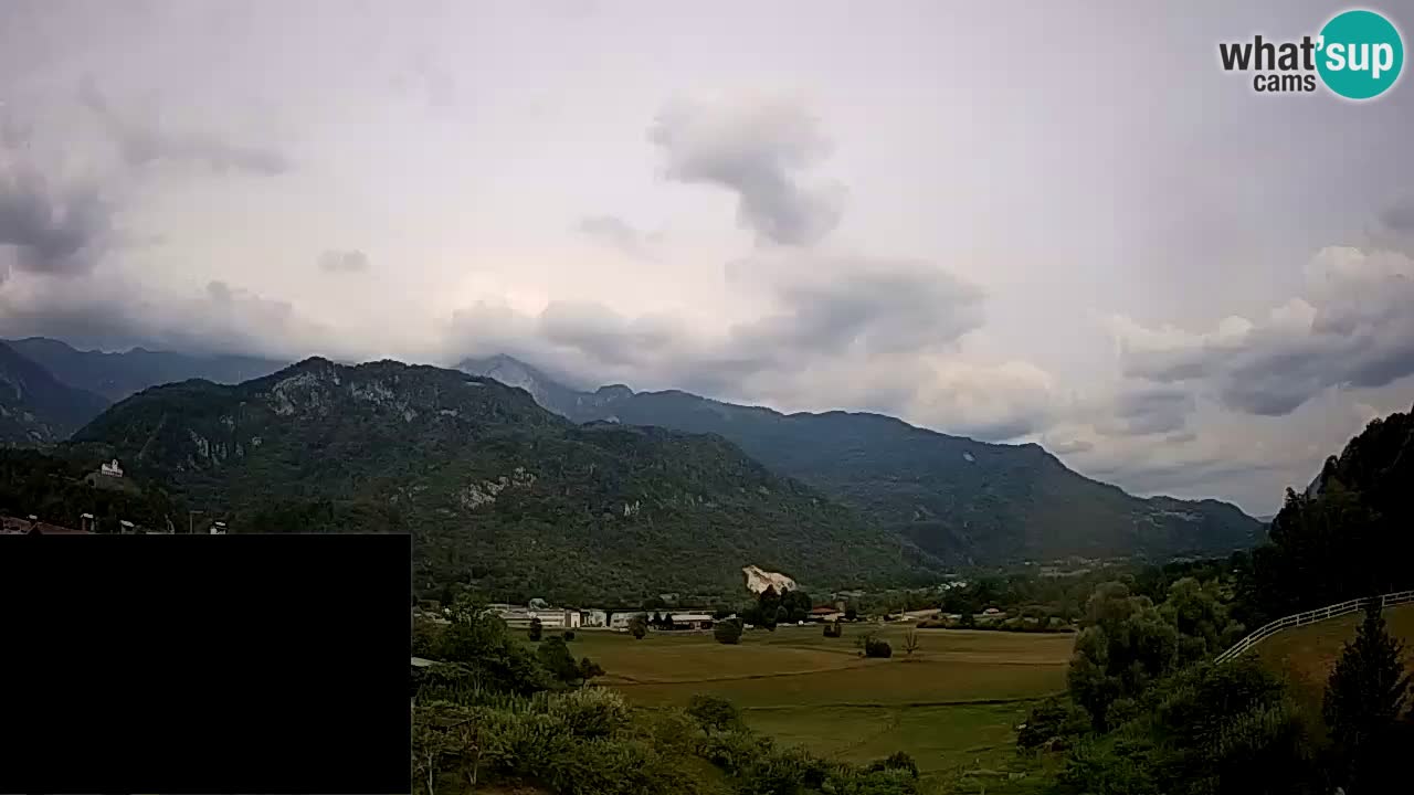 Livecam Caporetto – Parapendio atterraggio e partenza Ozben