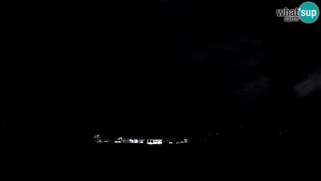Webcam Kobarid – landing site for sailing paragliders in Kobarid with Ozben takeoff