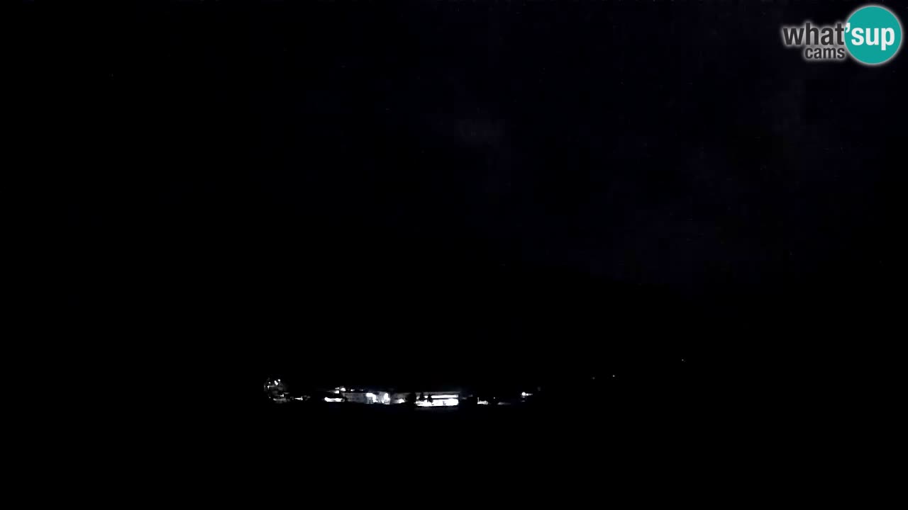 Webcam Kobarid – landing site for sailing paragliders in Kobarid with Ozben takeoff