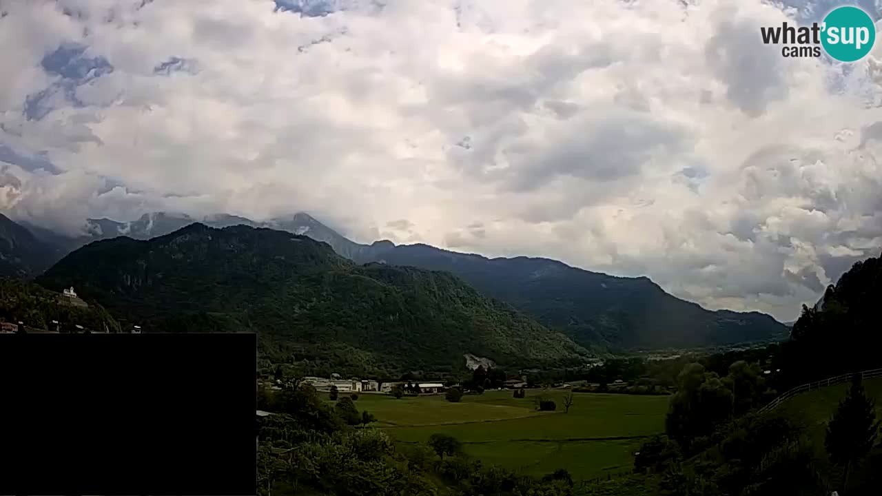 Livecam Caporetto – Parapendio atterraggio e partenza Ozben