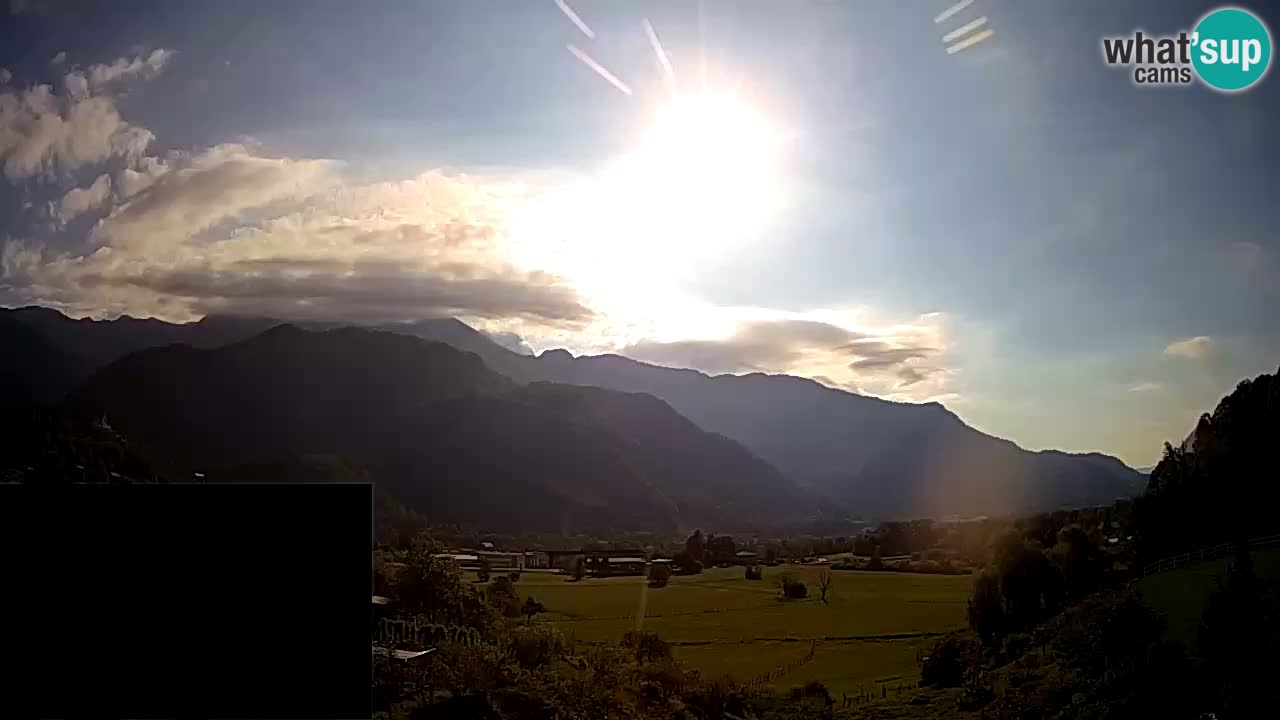 Livecam Caporetto – Parapendio atterraggio e partenza Ozben