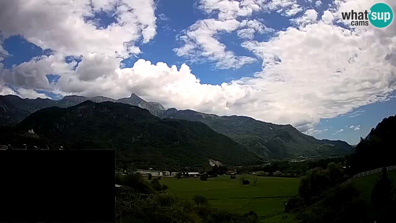 Livecam Caporetto – Parapendio atterraggio e partenza Ozben