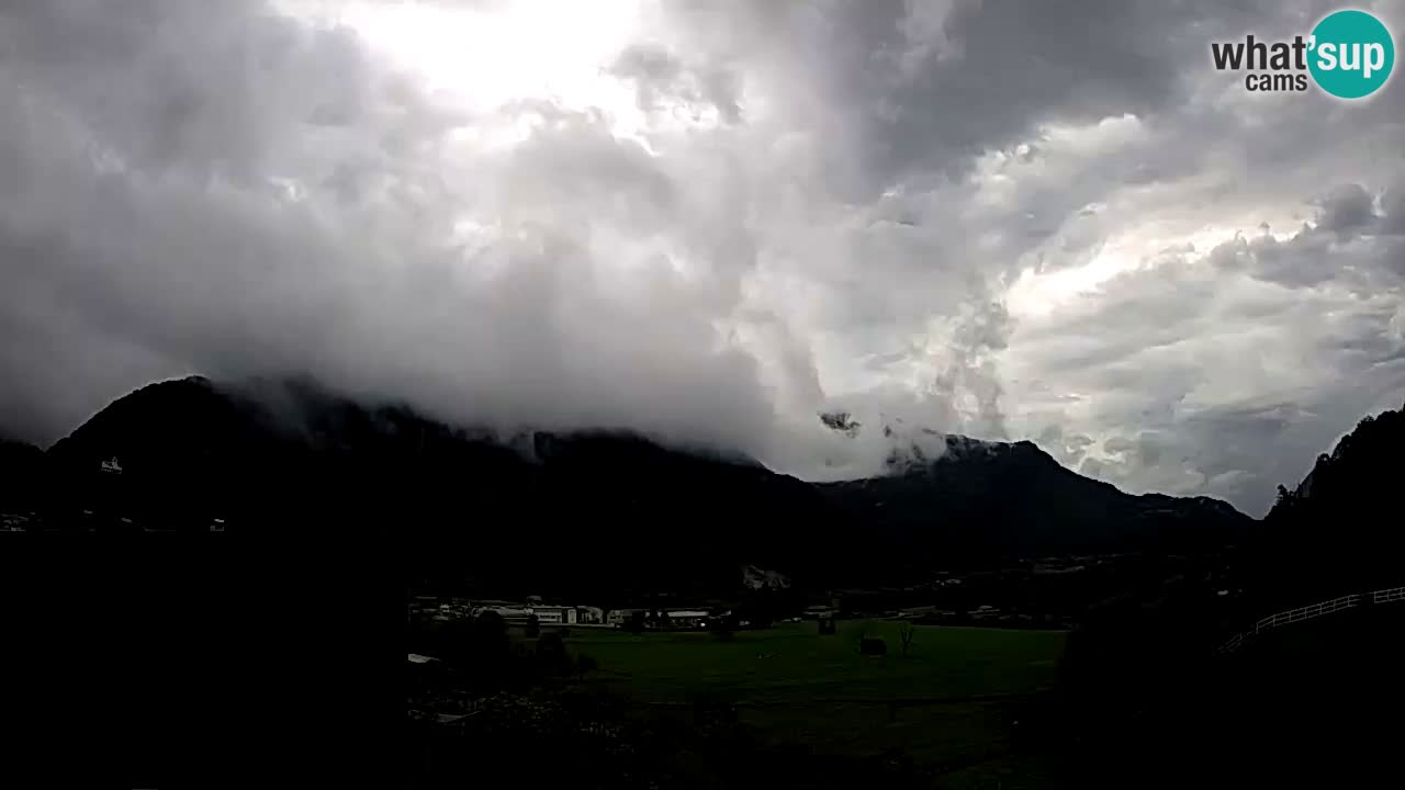 Livecam Caporetto – Parapendio atterraggio e partenza Ozben