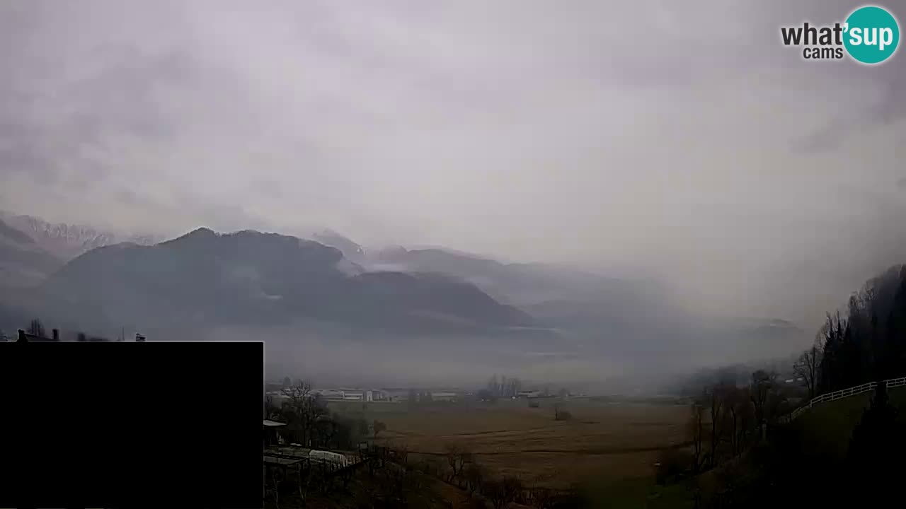 Livecam Caporetto – Parapendio atterraggio e partenza Ozben