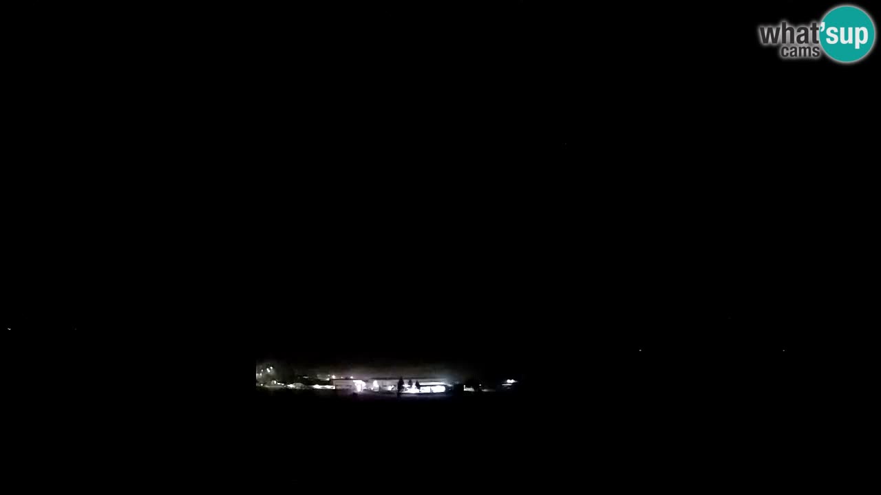 Webcam Kobarid – landing site for sailing paragliders in Kobarid with Ozben takeoff