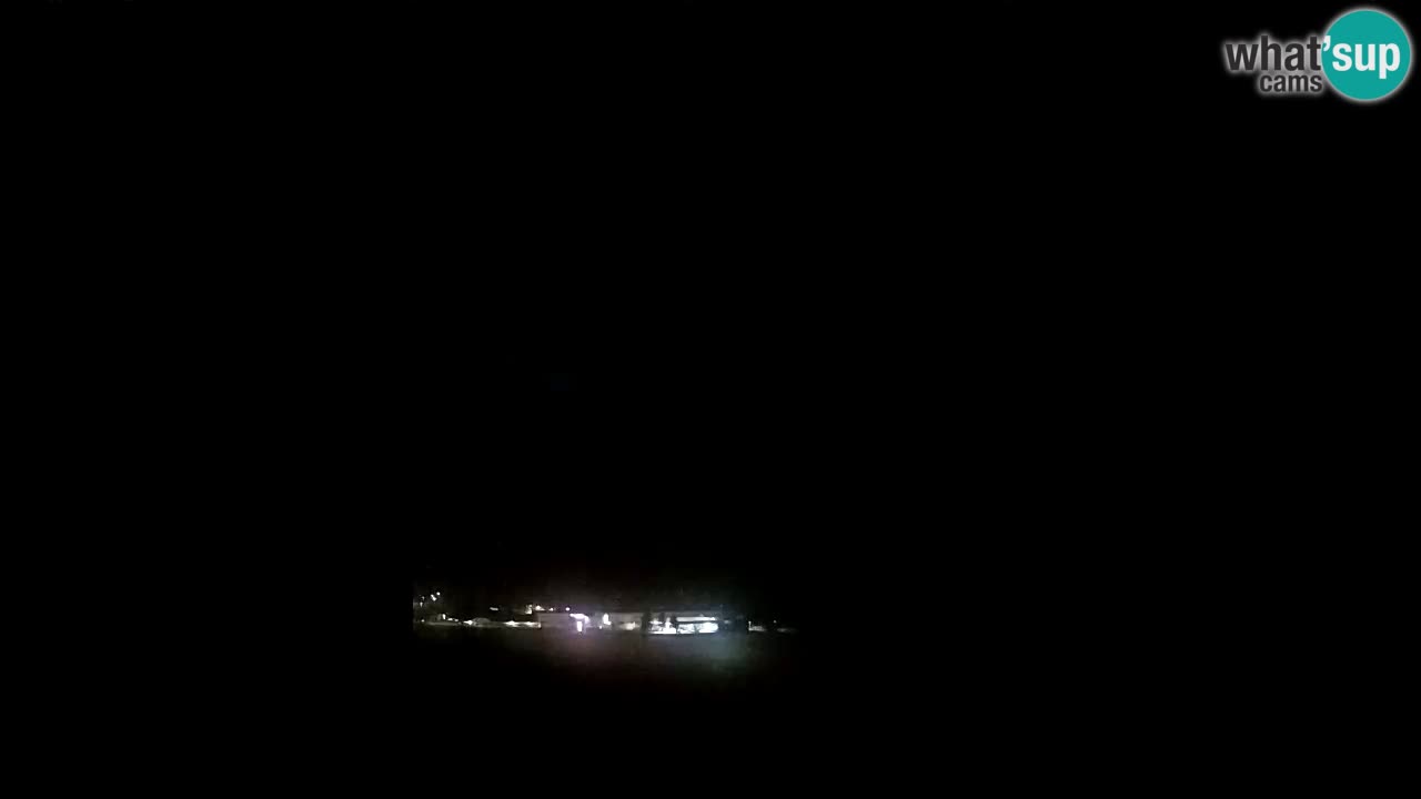 Webcam Kobarid – landing site for sailing paragliders in Kobarid with Ozben takeoff