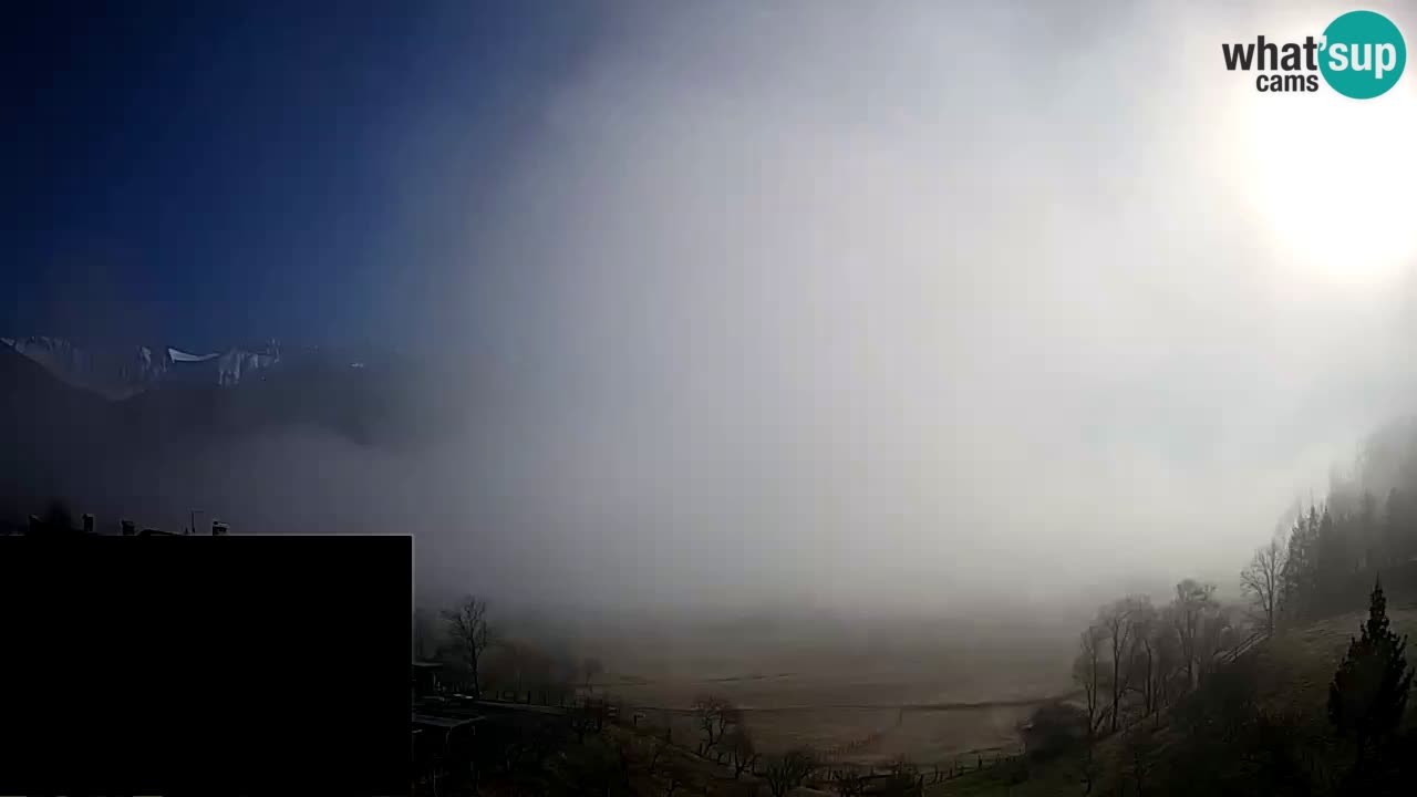 Livecam Caporetto – Parapendio atterraggio e partenza Ozben