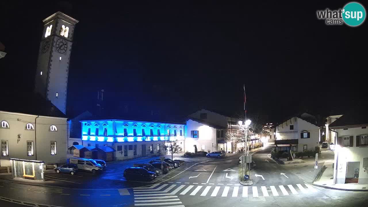 Live webcam Kobarid city center – Soča valley – Slovenia