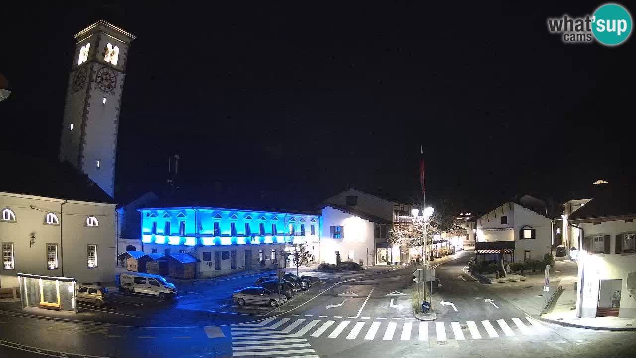 Live webcam Kobarid city center – Soča valley – Slovenia