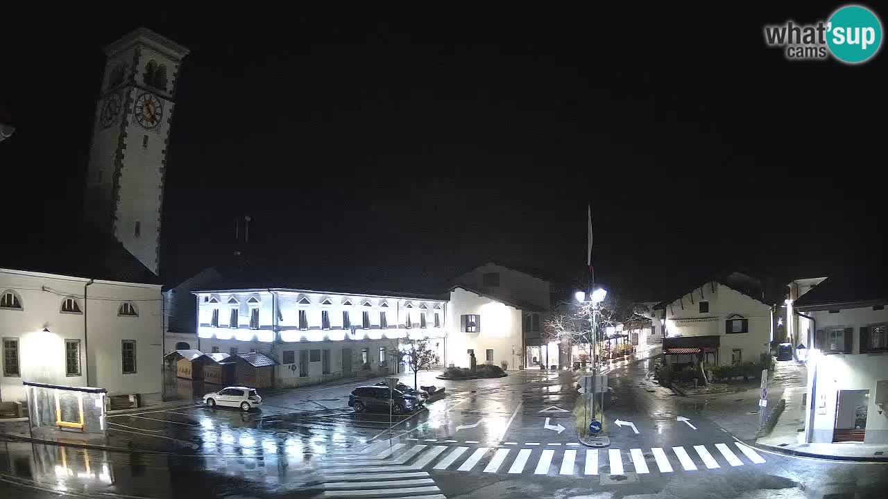 Live webcam Kobarid – Caporetto centro città – Valle dell’Isonzo – Slovenia