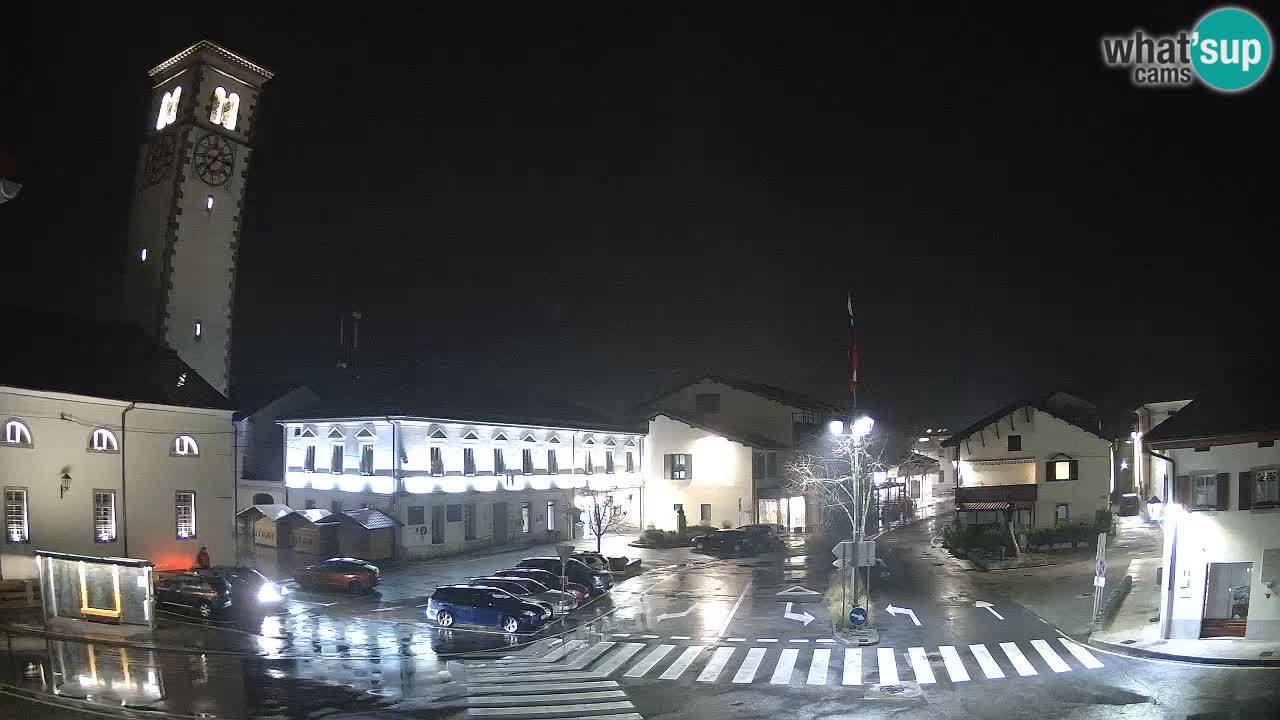 Live webcam Kobarid – Caporetto centro città – Valle dell’Isonzo – Slovenia