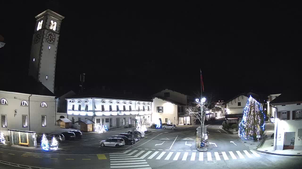 Live webcam Kobarid – Caporetto centro città – Valle dell’Isonzo – Slovenia