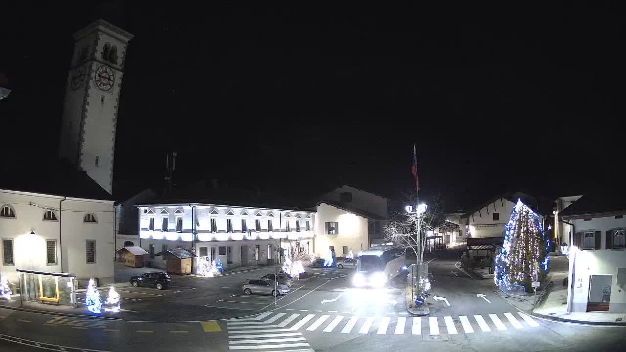 Live webcam Kobarid – Caporetto centro città – Valle dell’Isonzo – Slovenia