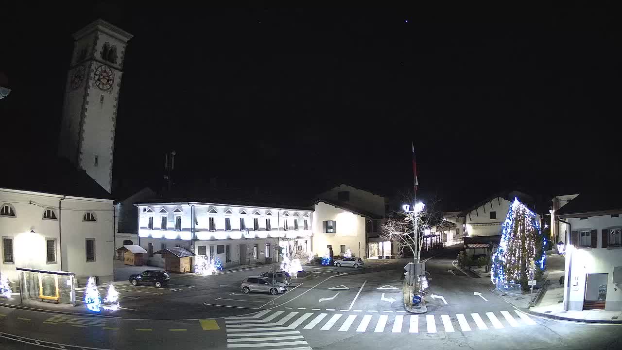 Cámara web en vivo Centro de la ciudad de Kobarid – Valle de Soča – Eslovenia