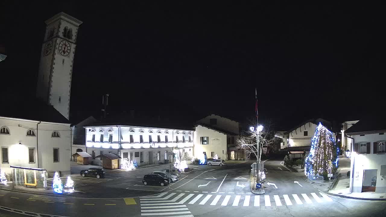 Webcam en direct du centre-ville de Kobarid – Vallée de la Soča – Slovénie