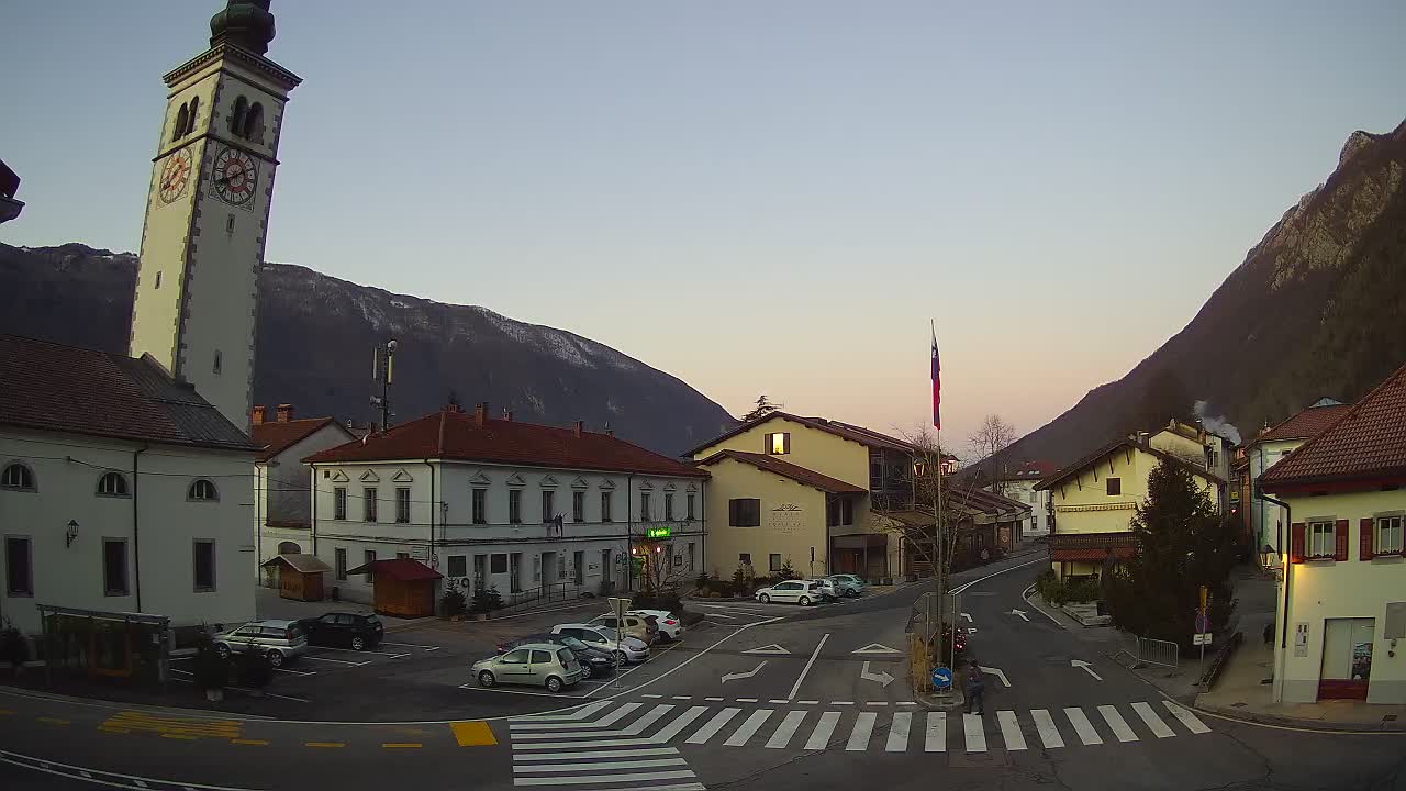 Live webcam Kobarid city center – Soča valley – Slovenia