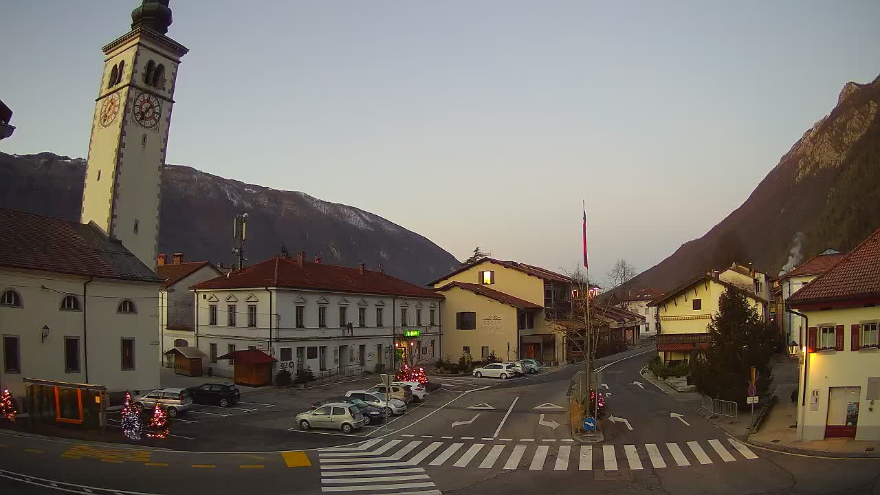 Live webcam Kobarid city center – Soča valley – Slovenia