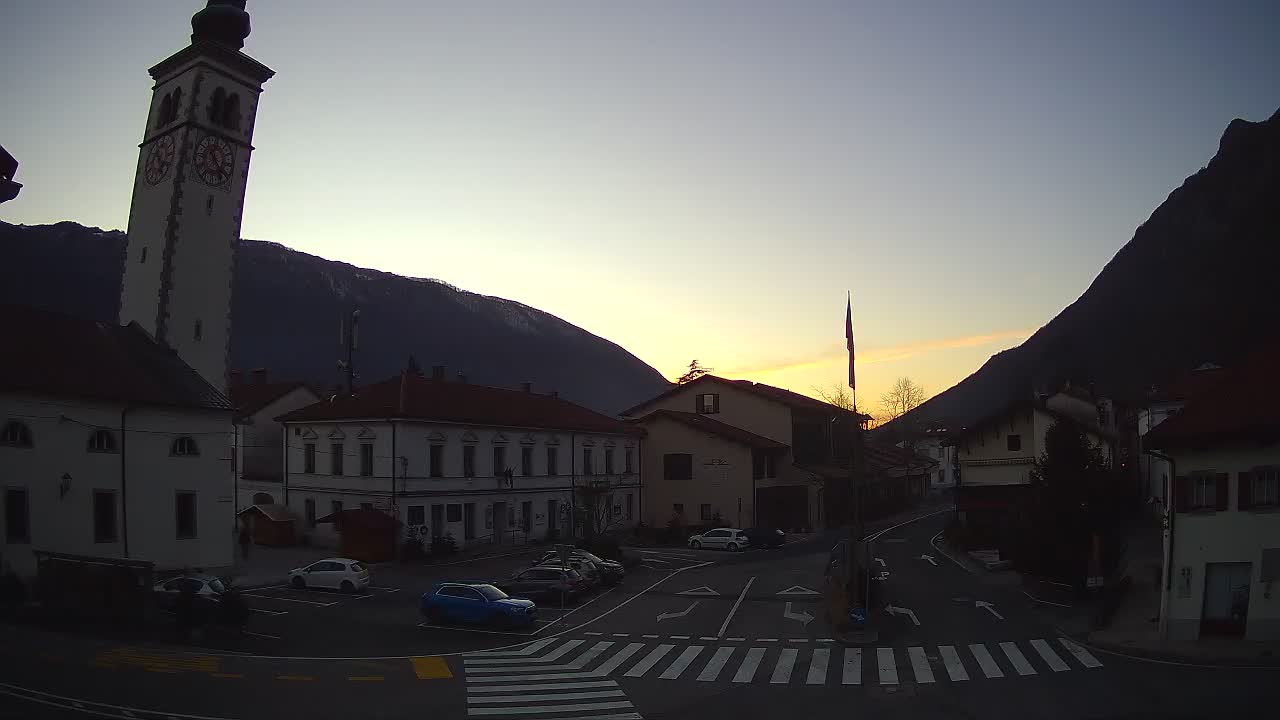 Live webcam Kobarid city center – Soča valley – Slovenia