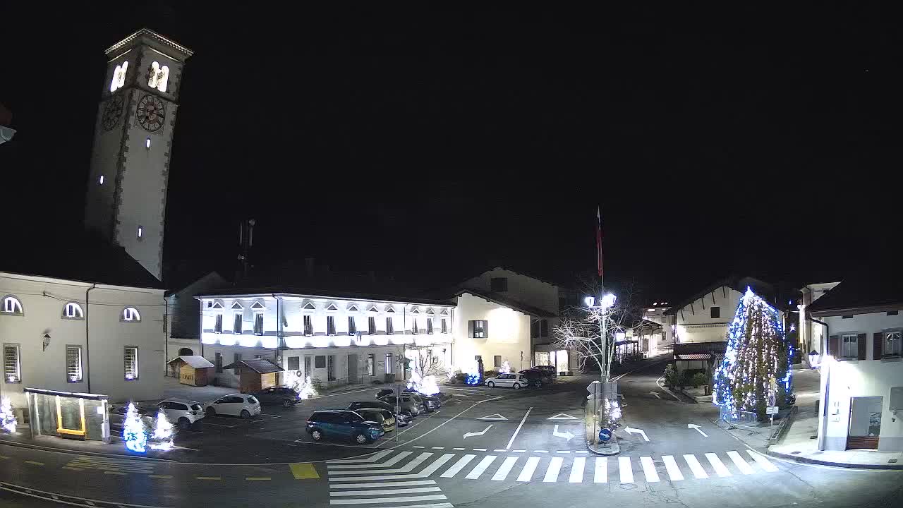 Cámara web en vivo Centro de la ciudad de Kobarid – Valle de Soča – Eslovenia