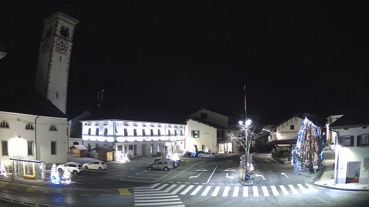 Live-Webcam Stadtzentrum von Kobarid – Soča-Tal – Slowenien