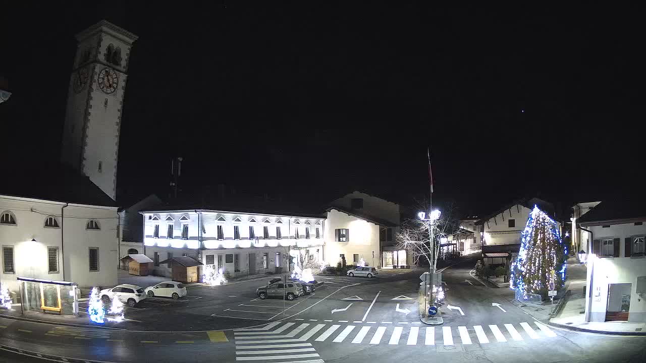 Live webcam Kobarid – Caporetto centro città – Valle dell’Isonzo – Slovenia