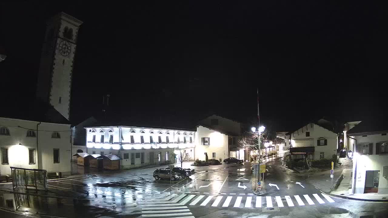 Live webcam Kobarid – Caporetto centro città – Valle dell’Isonzo – Slovenia