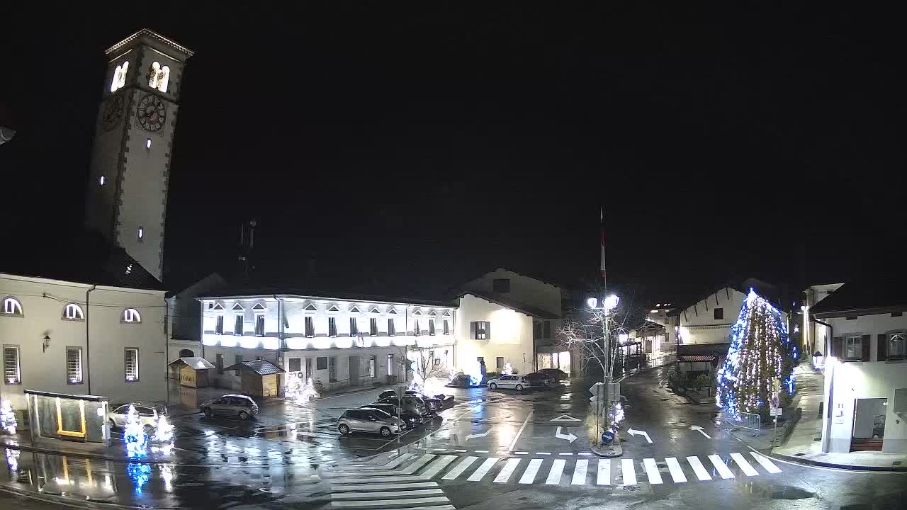 Live webcam Kobarid – Caporetto centro città – Valle dell’Isonzo – Slovenia